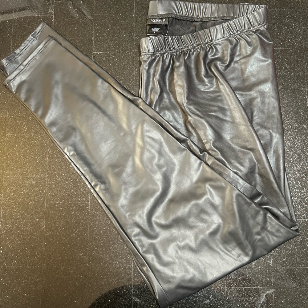 Faux Leather Leggings